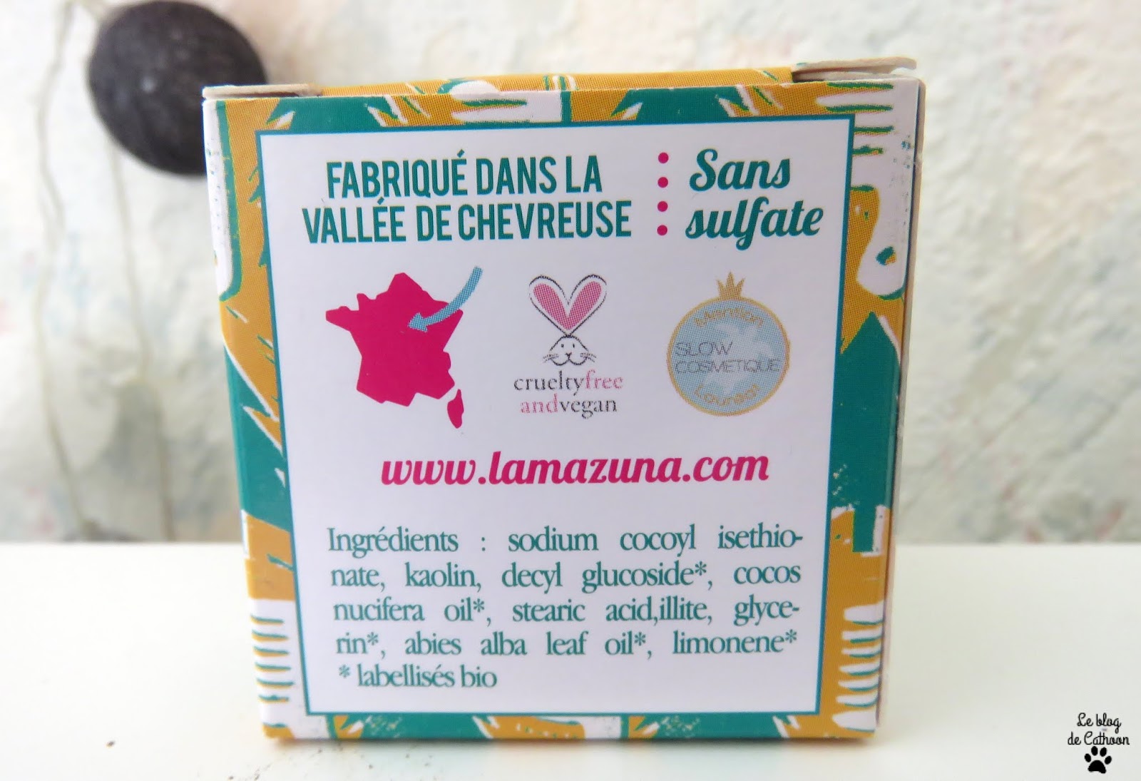 Shampoing solide pour cheveux normaux - Lamazuna