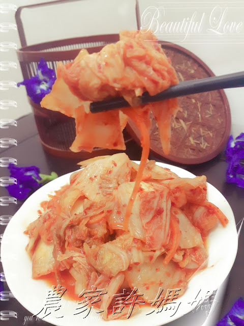 非常爽脆韓國泡菜食谱-農家許媽媽韓國泡菜