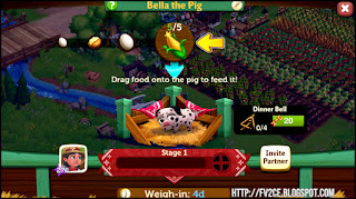 FarmVille 2: Country Escape,speckled pig, corn, eggs, farm land