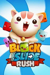 Screenshots of the Block slide rush for Android tablet, phone.