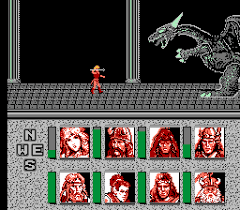  Detalle Advanced Dungeons & Dragons Heroes of the Lance (Español) descarga ROM NES