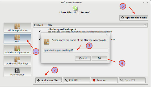 Cara Menambahkan PPA Di Linux Mint Dan Ubuntu 