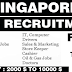 Recruitment To Singapore 2018