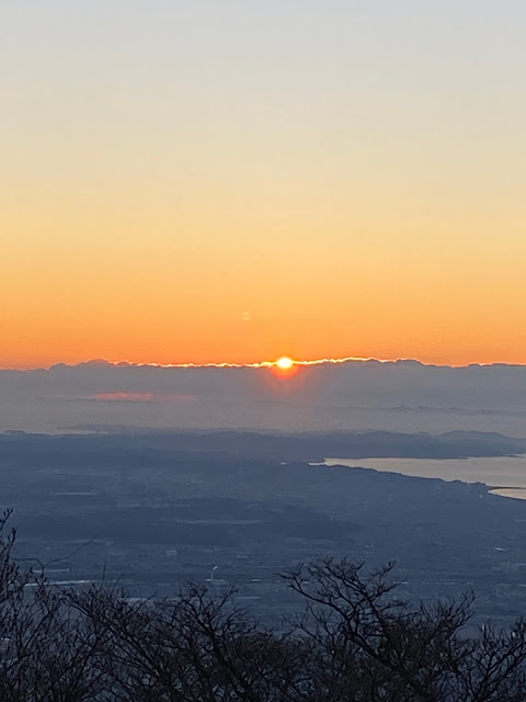 Sunrise Mt Oyama Kanagawa 2
