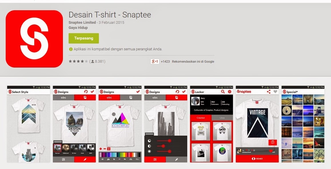 Ini Dia Aplikasi Desain Kaos di Handphone Android Ini Ini Dia Aplikasi Desain Kaos di Handphone Android Ini