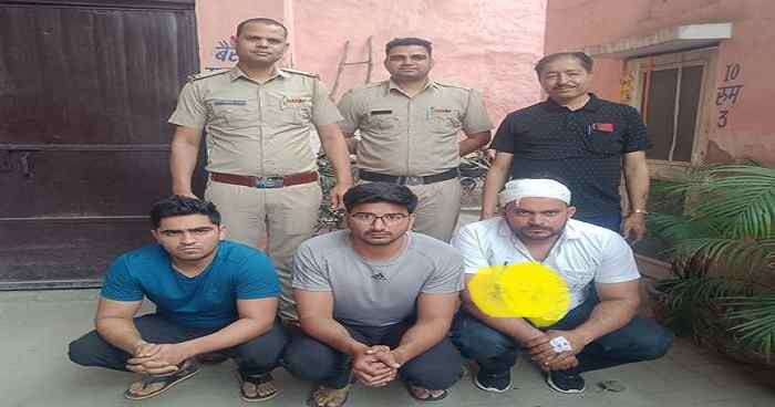 faridabad-police-arrested-3-accused-for-beating-doctor-in-bk-hospital