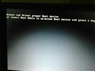 Cara Memperbaiki Reboot dan Select Proper Boot Divices or Insert Boot Media.. Pada Windows 10