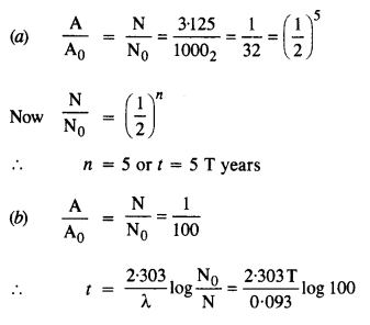 Solutions Class 12 Physics Chapter-13(Nuclei)