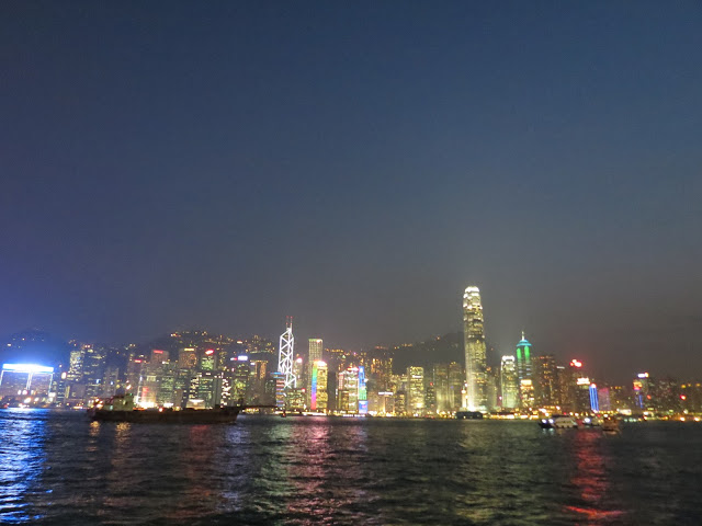 hong kong night view