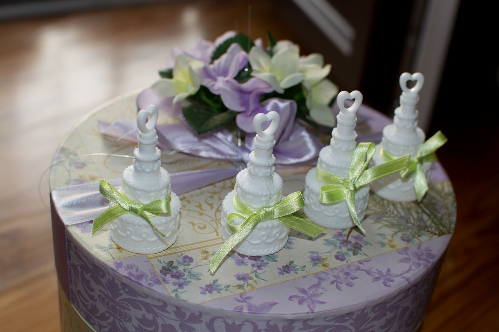 Mini wedding cake bolle di sapone