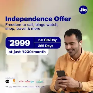 INDEPENDENCE OFFER