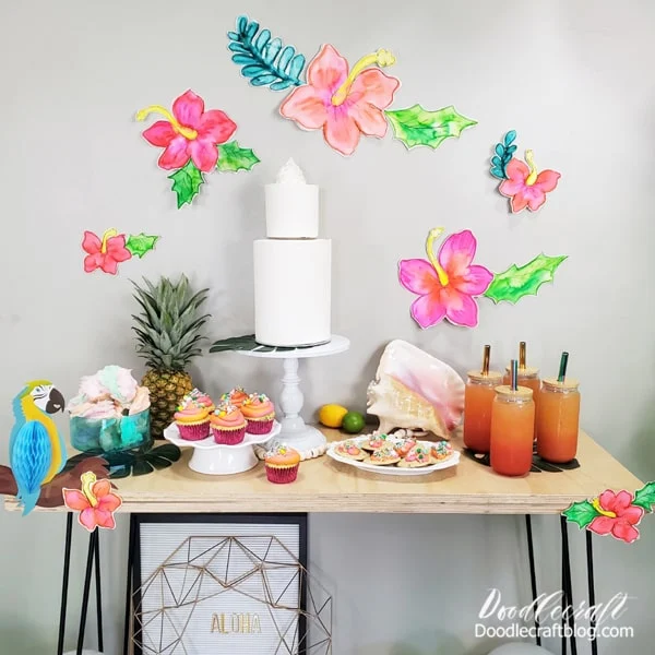 Cotton candy makes a great addition to a party table!