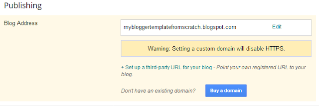 What is bad about Blogger : Blogger Does Not Support HTTPS for Custom Domain