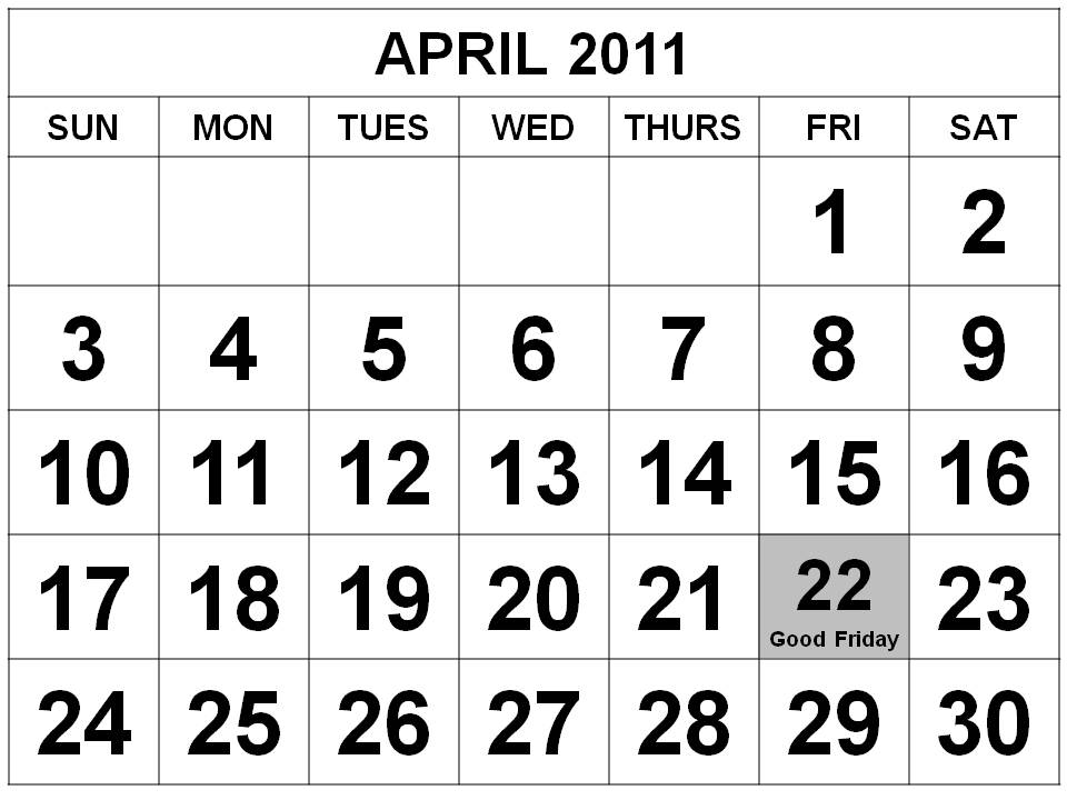 calendar 2011 april template. 2011 april calendar template.