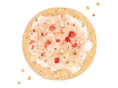 Crumbl Bakes Strawberry Crumb Cake Cookies and More Through August 26, 2023