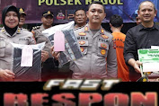 Press Conferensi Polrestabes Bandung, Tangkap Pelaku Pembobol Minimarket Di Kecamtan Regol Kota Bandung