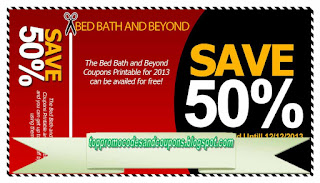 Free Printable Bed Bath and Beyond Coupons