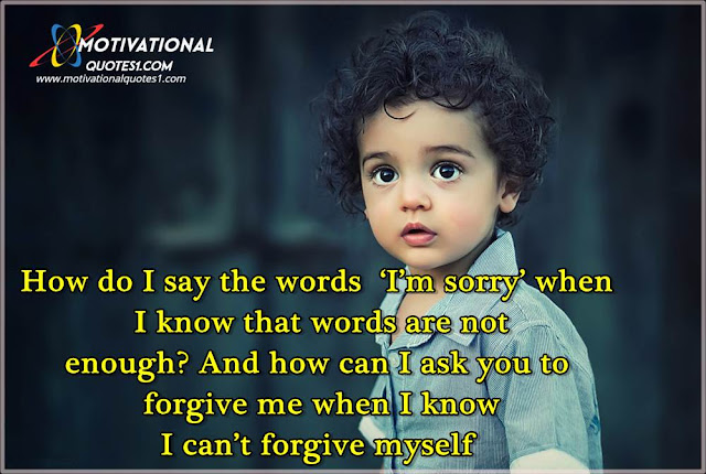 saying sorry quotes || सेइंग सॉरी कोटेस