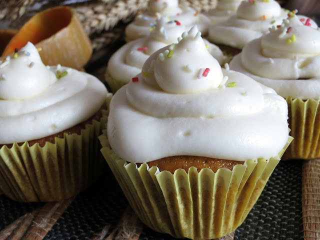 imagen de cupcakes de calabaza