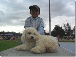 Nice Kid & Poodle