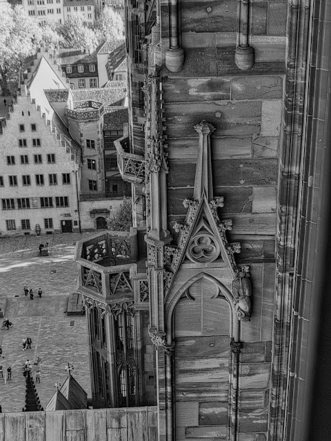 jiemve, Grand Est, Strasbourg, Cathédrale, sculpture, gargouilles, chimères, flèche, tour