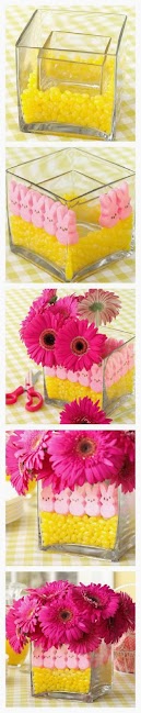 How to Make an Easter Peeps Centerpiece from Peeps!!!