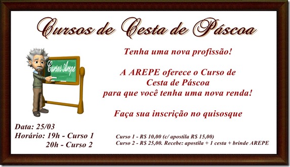 curso de cesta de páscoa