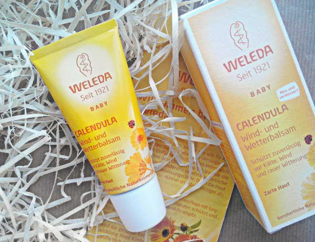 Weleda Calendula Wind-und Wetterbalsam Детский защитный бальзам от ветра и холода