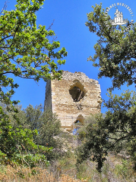 VENTEROL (26) - Donjon du Château Ratier (XIIe-XVe siècles)