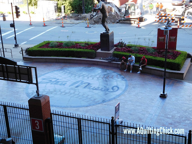  A Quilting Chick - Stan Musial Courtyard