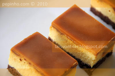 Tarta de queso y caramelo