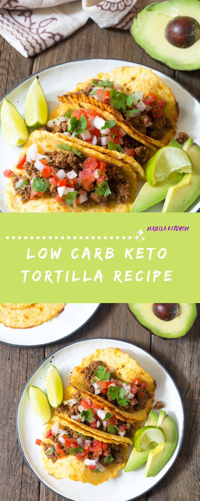 Low Carb Keto Tortilla Recipe