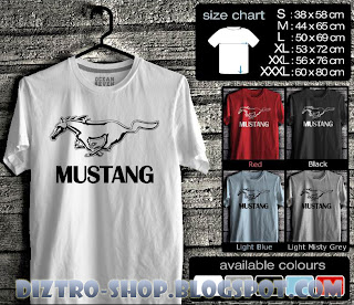 Kaos Ford Mustang Logo 2