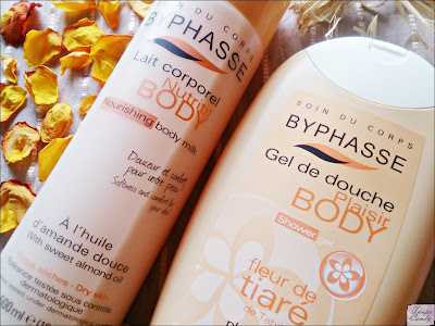 byphasse body milk, byphasse mleko za telo, byphasse gel za tusiranje tiara