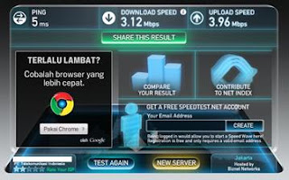 bandwidth speed test