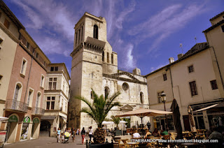 La cattedrale di Notre Dame e Zaint Castor di Nimes é un gioiello di arte romanica