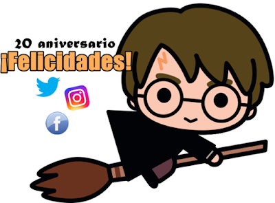 Harry Potter 20 años hechizos