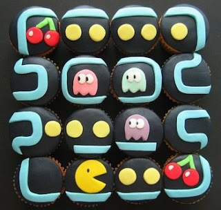 Pacman Cake Cupcakes