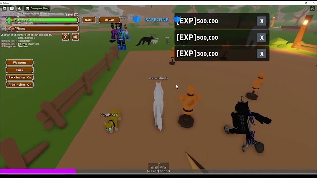 Roblox Animal Simulator Script (Infinite Levels, XP)