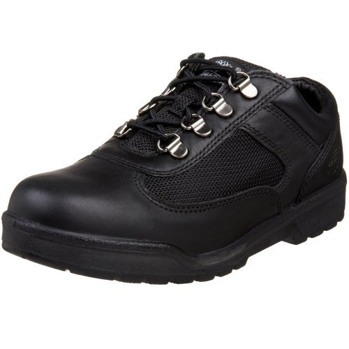 Timberland Big Kid Field Boot Oxford,Black,4 M US Big Kid