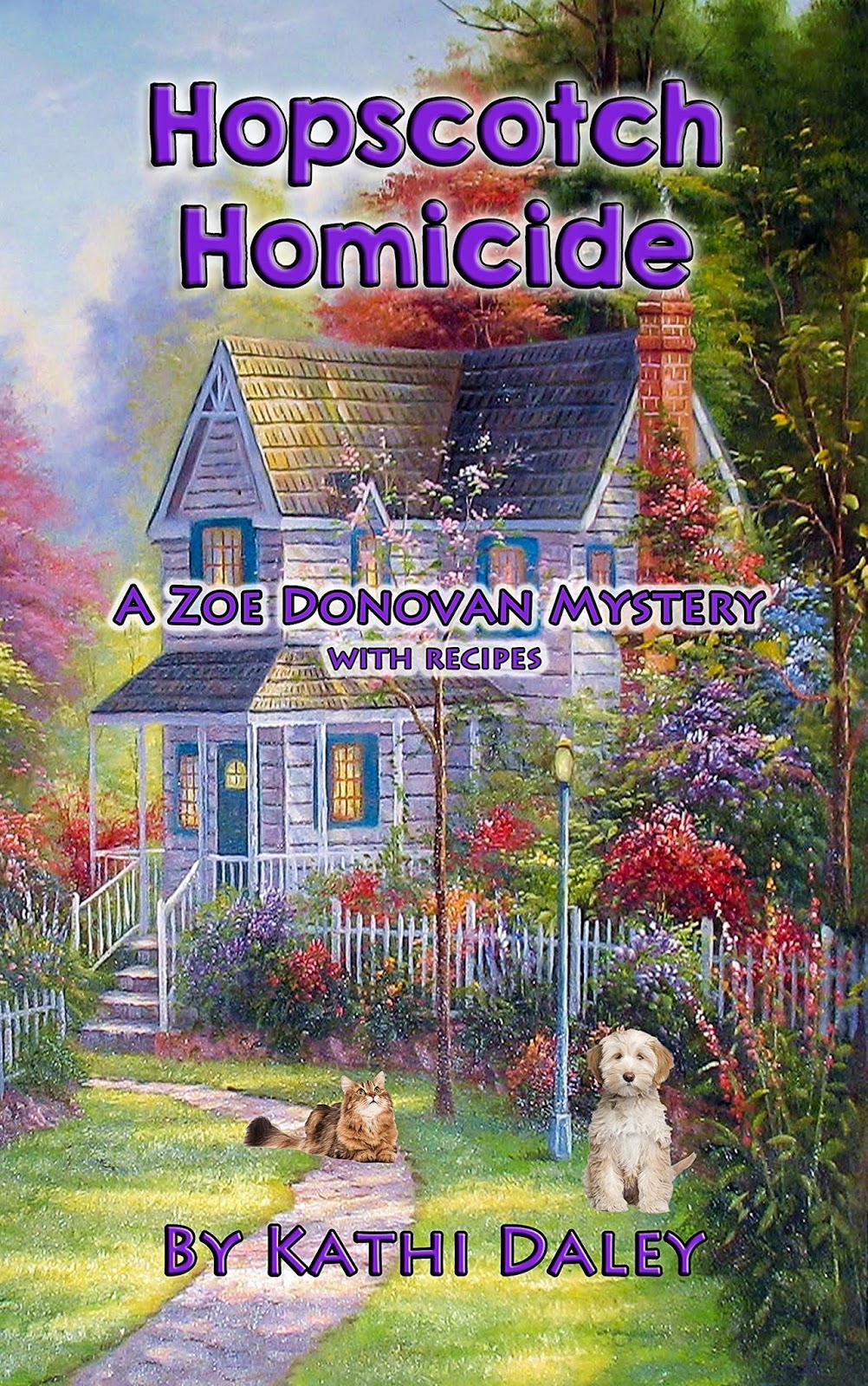  Cozy  Mystery  Book Reviews Book Review Hopscotch Homicide 