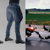 Seluar Jeans Beg Udara pertama di dunia untuk melindungi penunggang motosikal