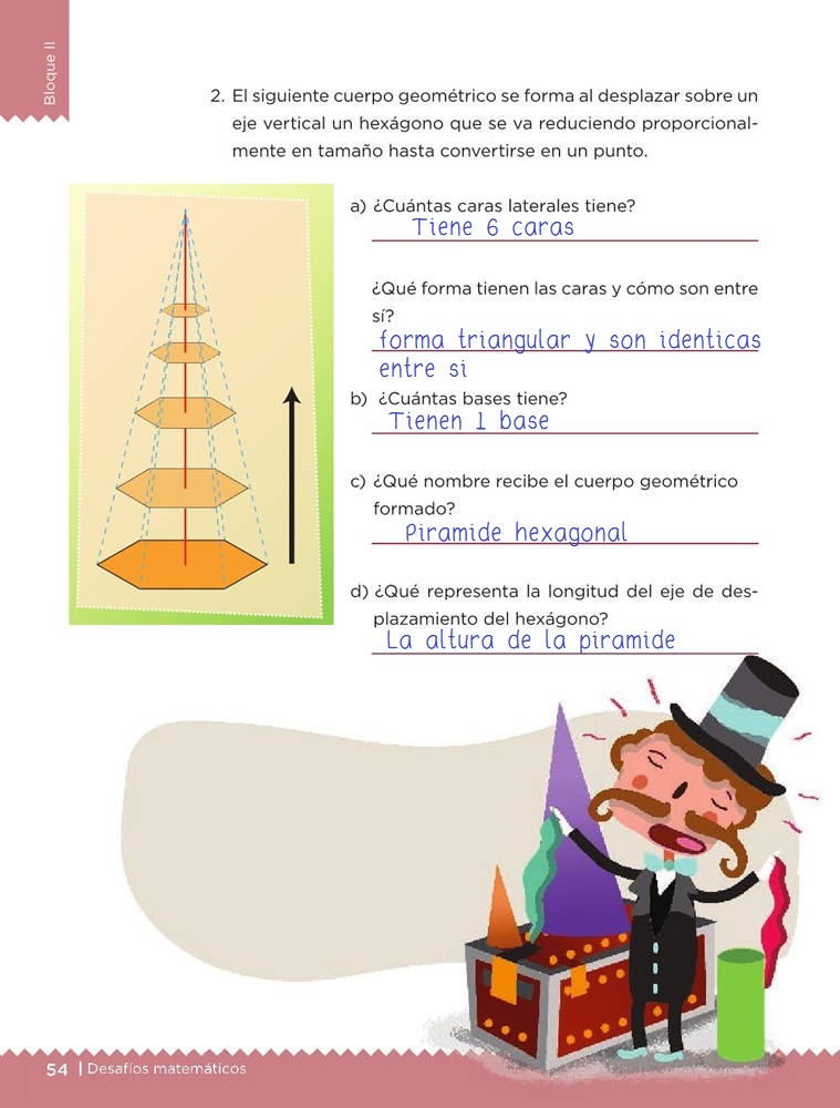 Desplazamientos -Desafío 28- Desafíos Matemáticos Sexto Contestado | Tareas CicloEscolar