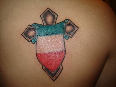 Italy Flag Tattoo