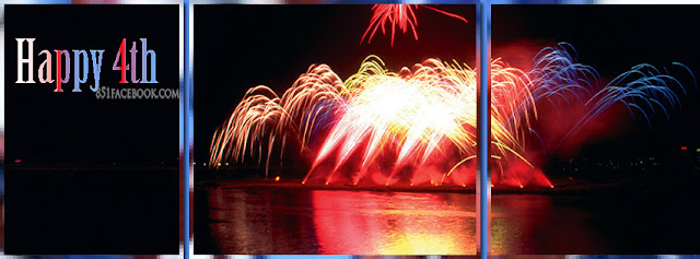 spectacular Fireworks photo will make facebook cover more lively