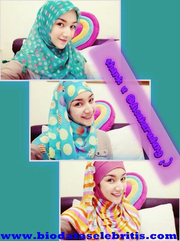 Foto berjilbab Indri Giana