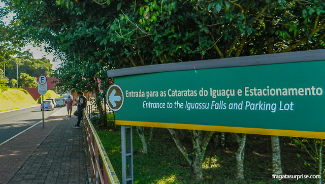 Entrada do Parque Nacional das Cataratas do Iguaçu