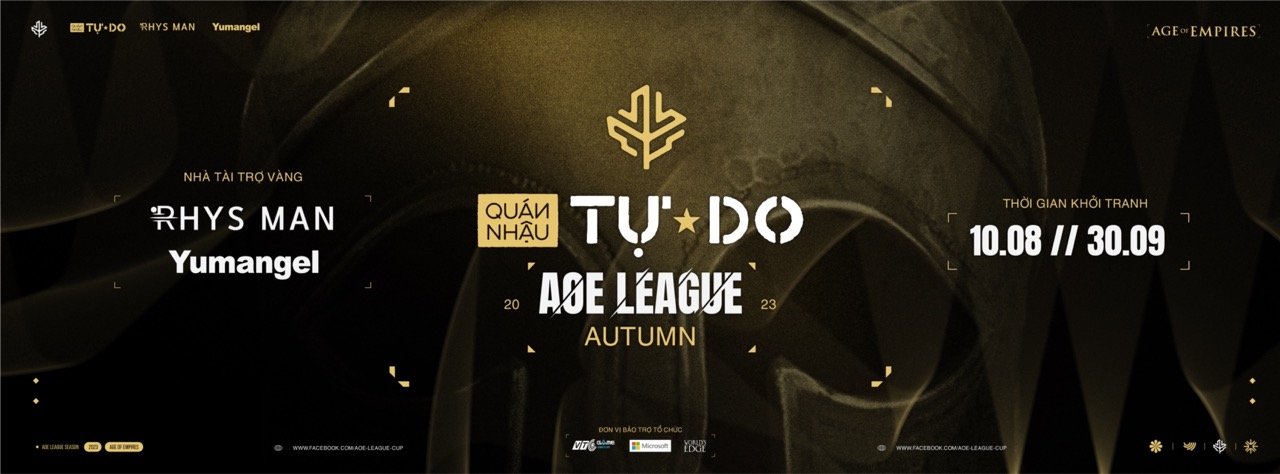 Công bố chính thức giải đấu Quán Nhậu Tự Do AoE League Autumn 2023