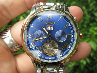 LIGE 9813 Automatic Mechanical Watch Stainless Steel Waterresistant