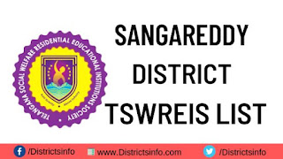 Tswreis List In Sangareddy District